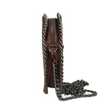 Nora Borsa a spalla da donna Vera pelle 540007-T.MORO DARK BROWN Gave Lux