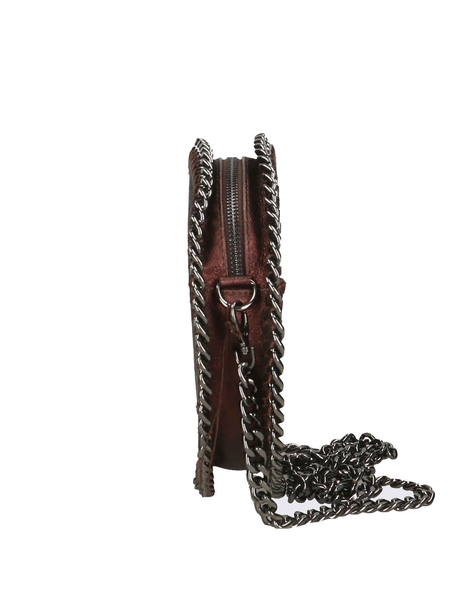 Nora Borsa a spalla da donna Vera pelle 540007-T.MORO DARK BROWN Gave Lux