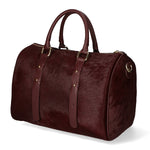 Borsa a mano da donna Vera pelle di cavallino MYB-8024-FW-BORGOGNA My Best Bag