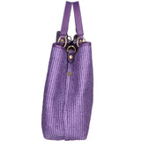 Borsa a mano da donna Paglia & Pelle MYB-05168-SS-307+D45 VIOLA My Best Bag