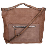 Rosalia Borsa a mano da donna Ecopelle LK0231-FANGO Gave Lux
