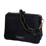 Borsa a spalla da donna Vera pelle di cavallino MYB-8021-FW-NOTTE My Best Bag