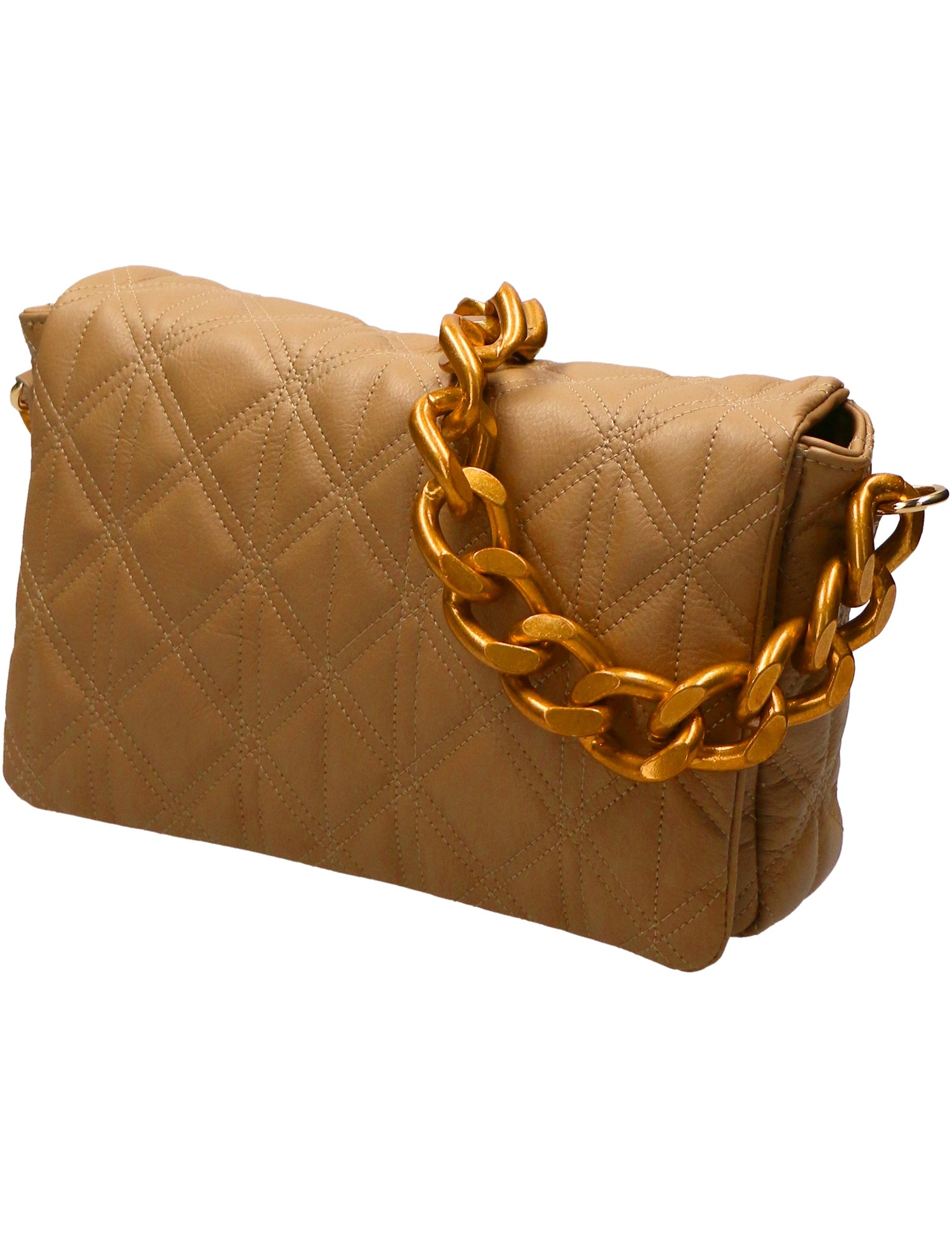 Aurélia Borsa a spalla da donna Vera pelle 04542-S05 TAUPE CHIARO Gave Lux