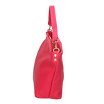 Ginevra Borsa a spalla da donna Vera pelle 05936-S02 FUXIA Gave Lux