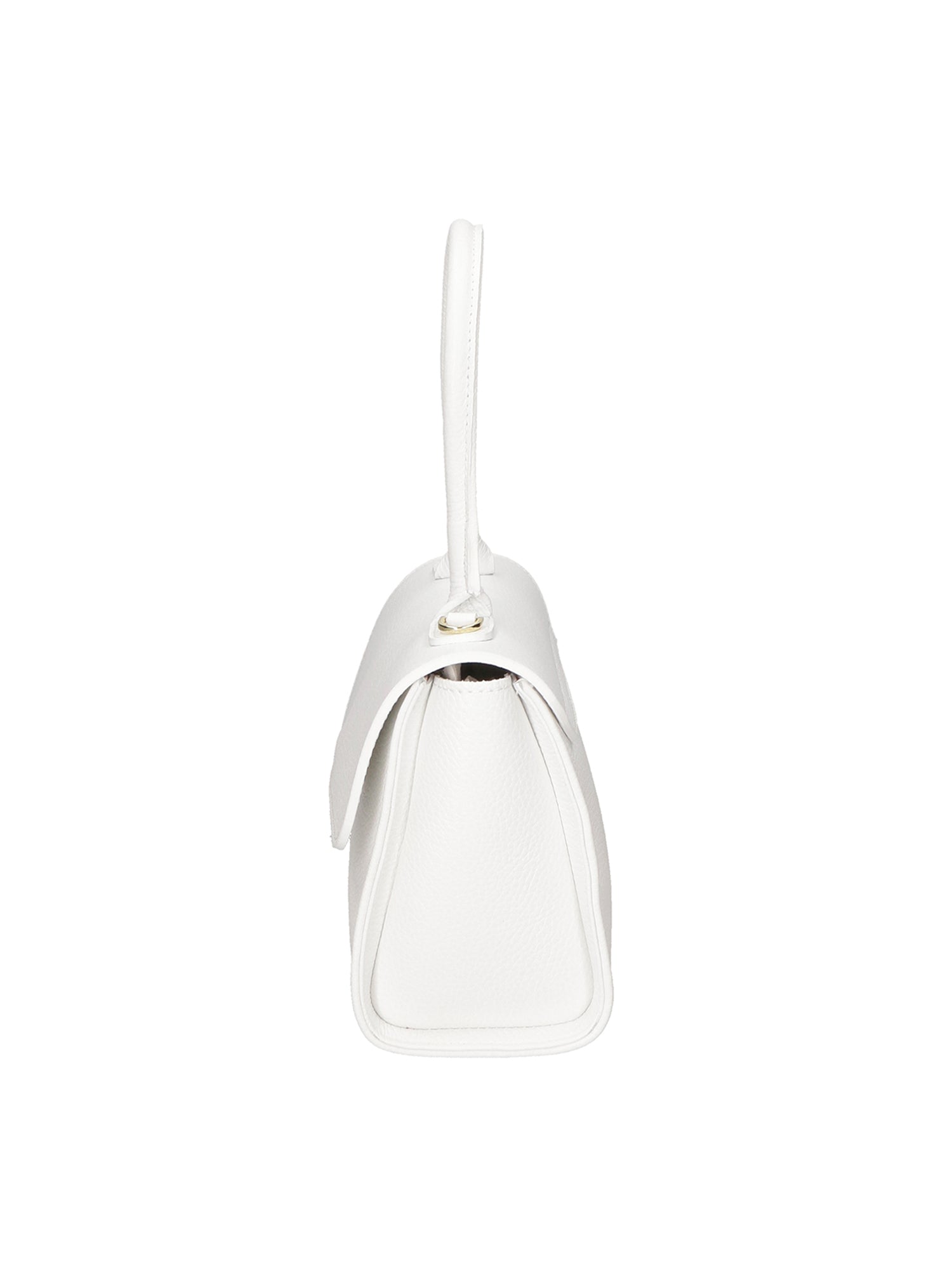 Borsa a mano da donna 100% vera pelle MYB-8030-FW-D01 BIANCO My Best Bag