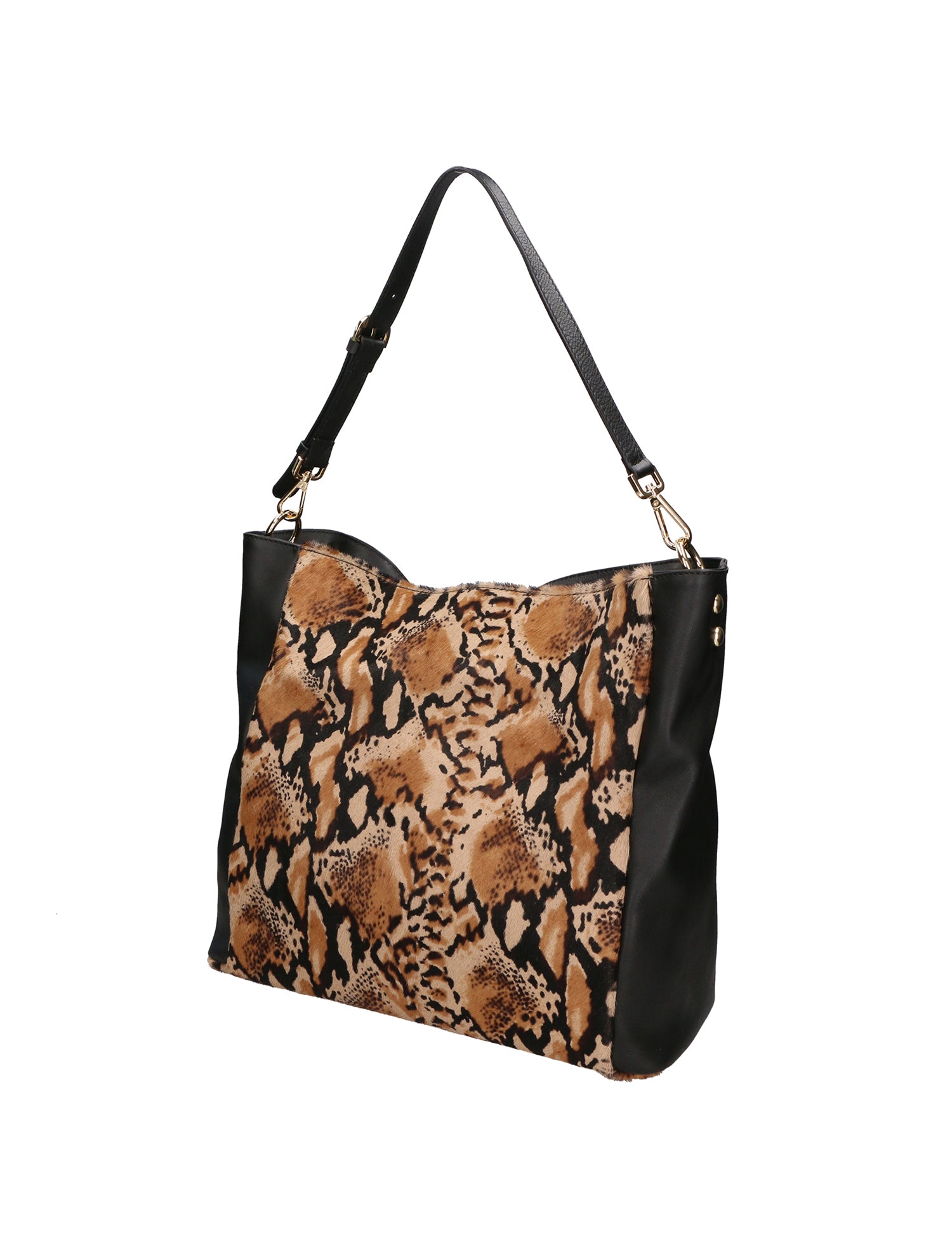 Asia Borsa a spalla da donna Vera pelle 05475-PITONE CUOIIO 007 Gave Lux