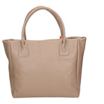 Verdiana Borsa a mano da donna Vera Pelle 06505-D40 TAUPE Gave Lux