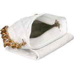 Aurélia Borsa a spalla da donna Vera pelle 04542-S01 BIANCO Gave Lux