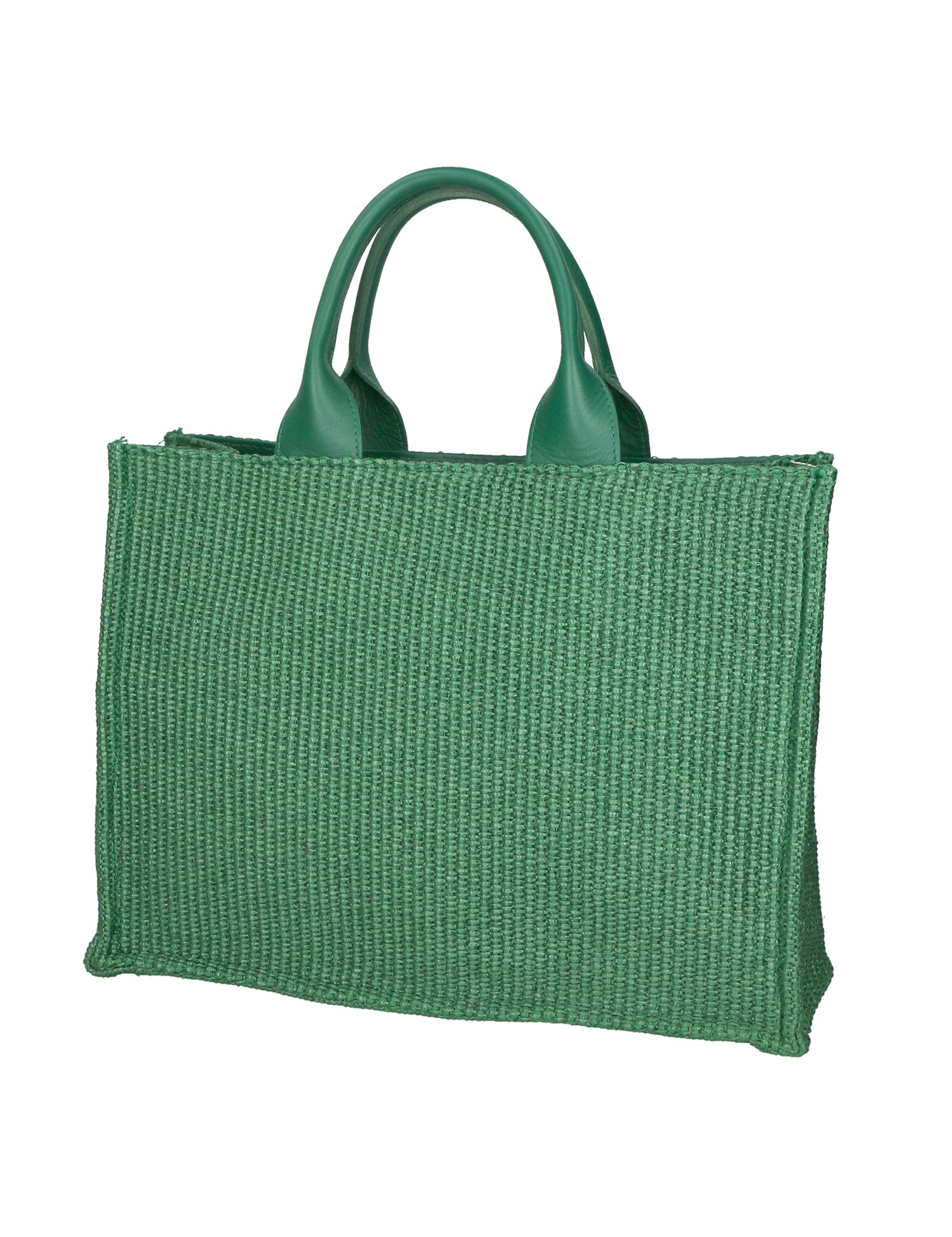 Borsa a mano da donna Misto pelle e tessuto MYB-05117-SS-524+S107 GIADA My Best Bag