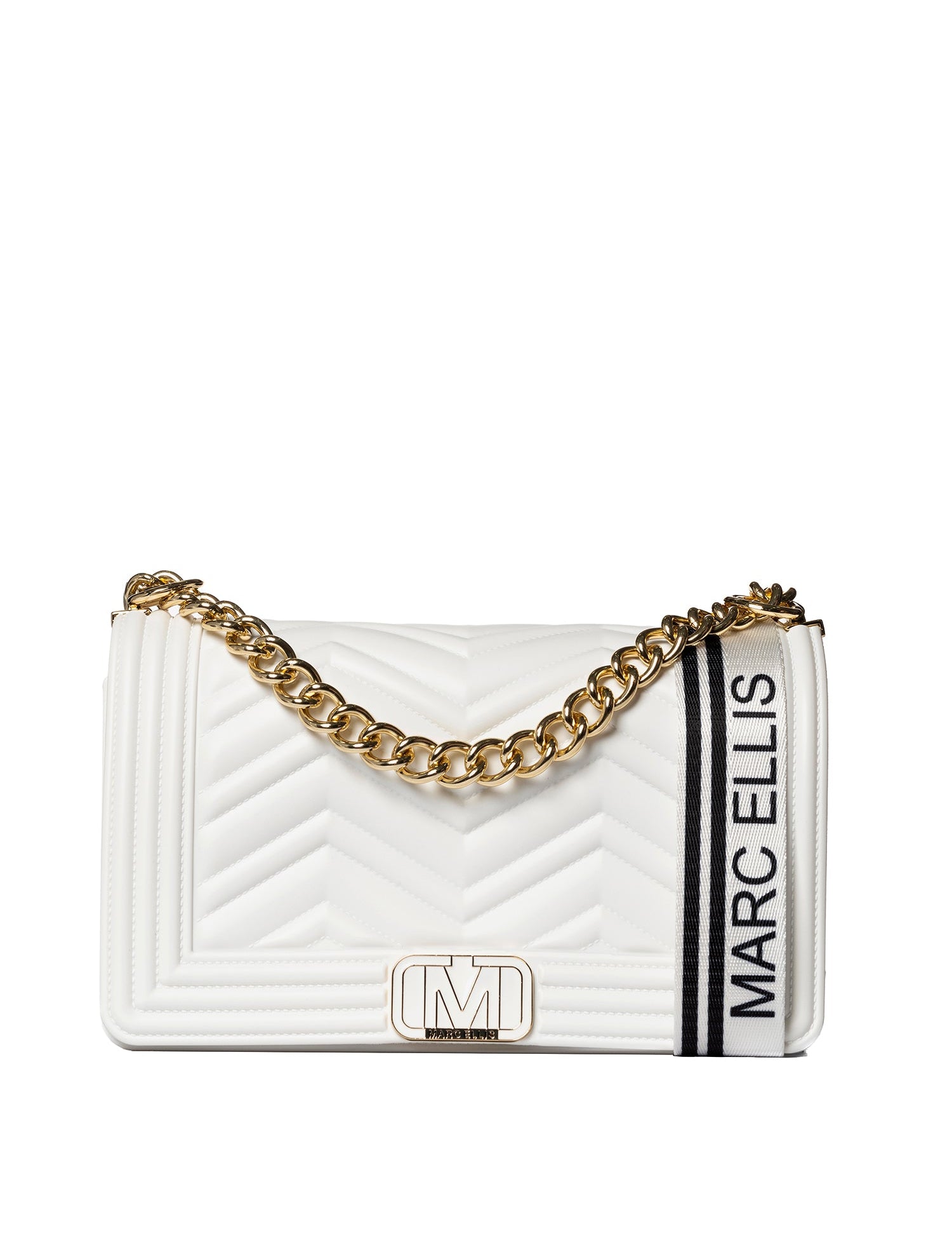Flat Wave M Borsa a spalla da donna | Marc Ellis | Shoulder Bag