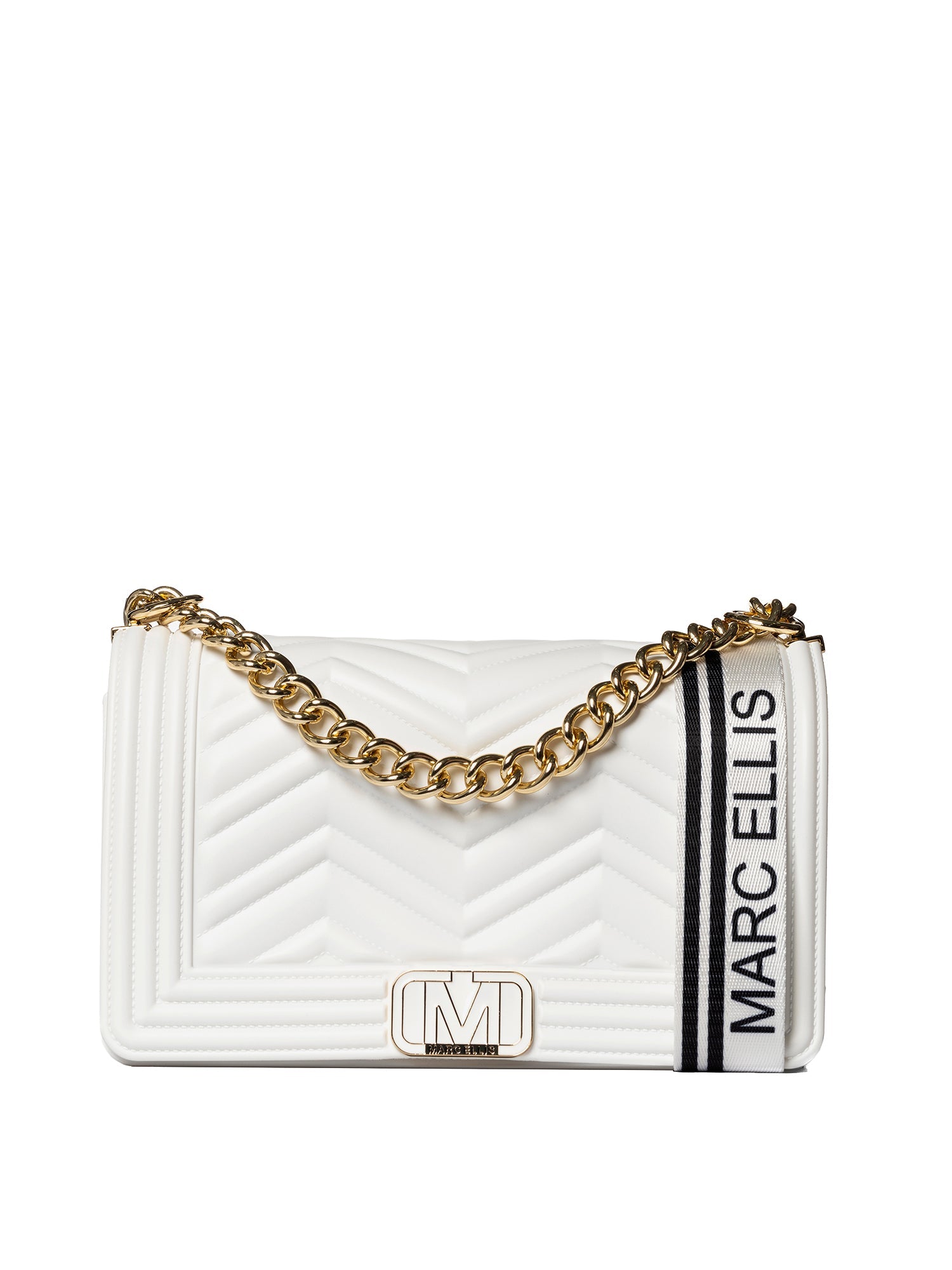 Flat Wave M Borsa a spalla da donna | Marc Ellis | Shoulder Bag