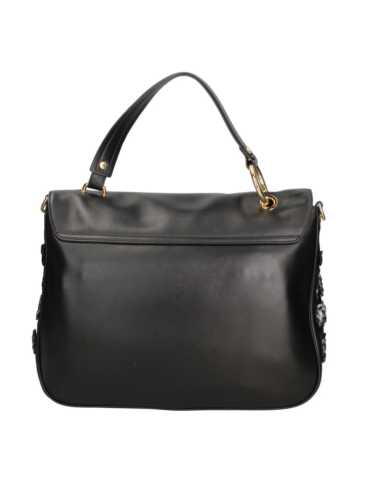 Zelia Ultra Borsa a mano da donna 100% pelle B17243-NERO Braccialini