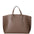 Lumena Borsa a mano da donna Vera pelle 2094-L134 TAUPE SCURO Gave Lux