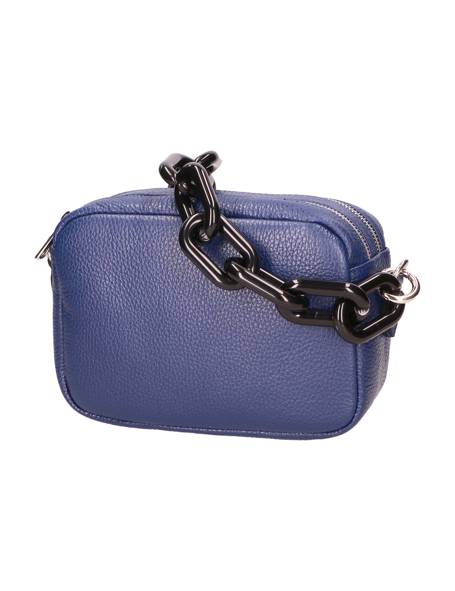 Barbara Borsa a spalla da donna Vera pelle 05706-D24 BLU BLUE Gave Lux