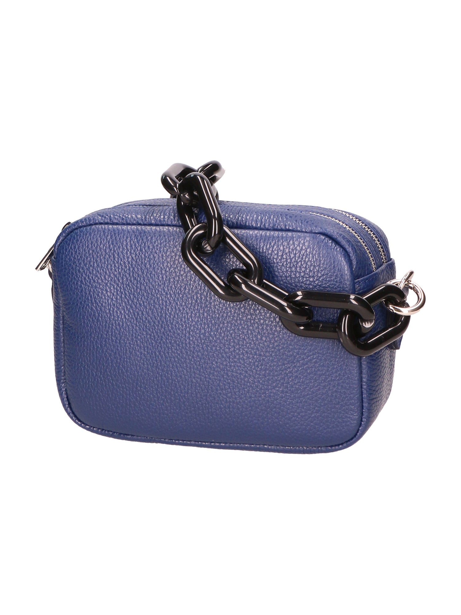 Barbara Borsa a spalla da donna Vera pelle 05706-D24 BLU BLUE Gave Lux