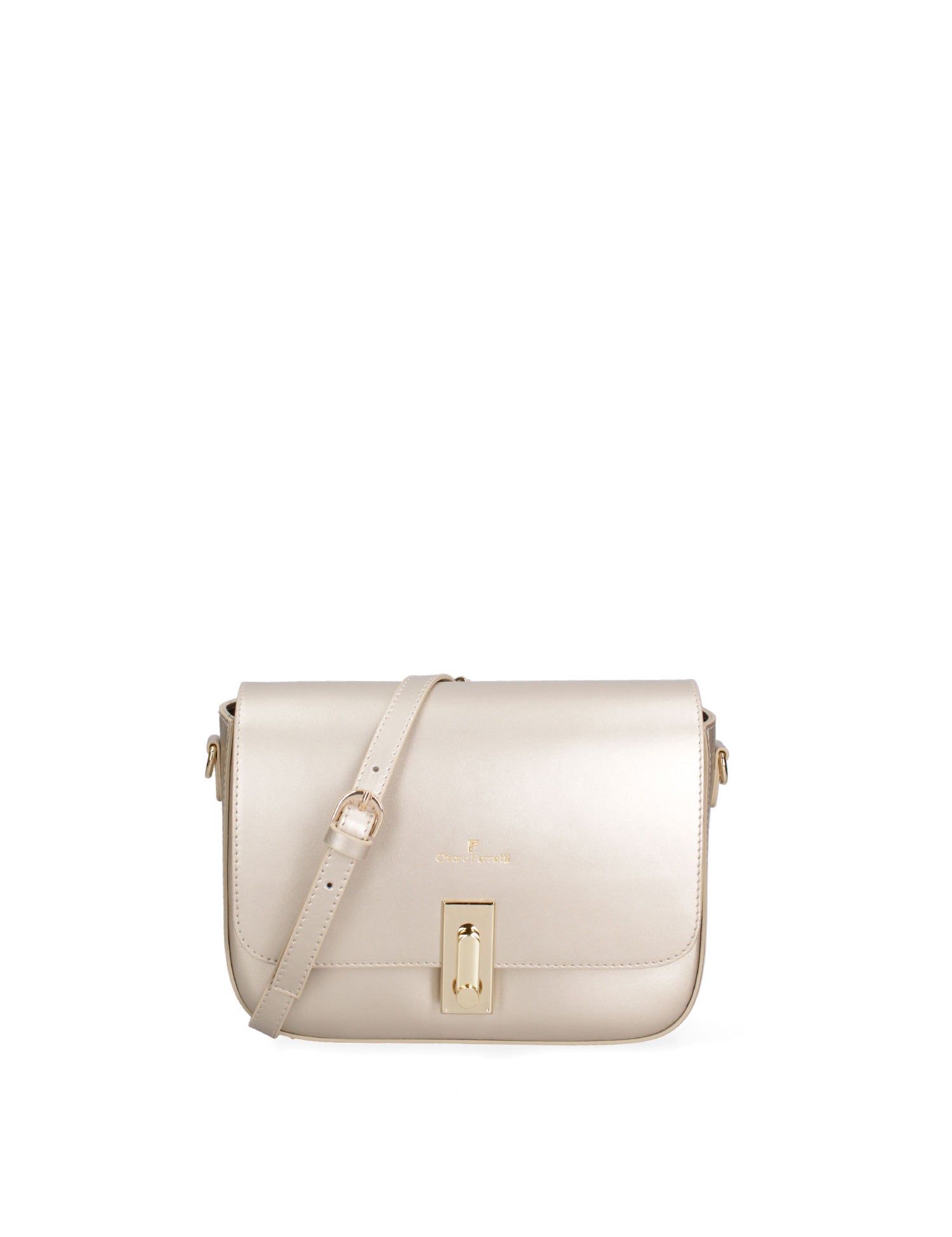 Lumena Chic Borsa a tracolla da donna Vera pelle 7987-L800 ORO Chiara Ferretti