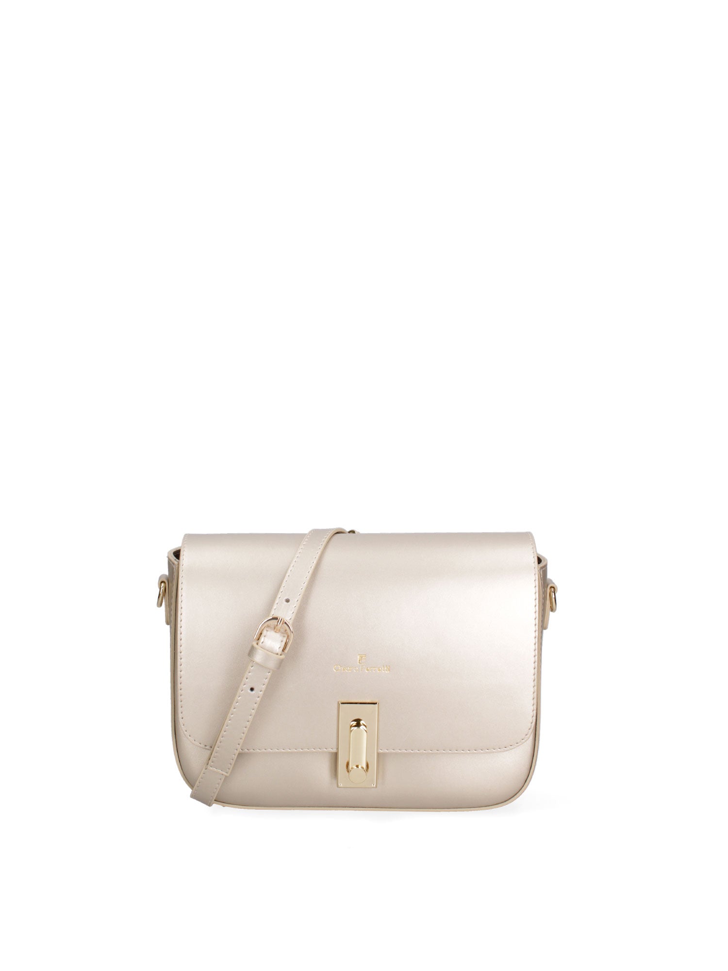 Lumena Chic Borsa a tracolla da donna Vera pelle 7987-L800 ORO Chiara Ferretti