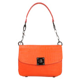 Nicole Borsa a spalla da donna Vera pelle 193746-ARANCIO ORANGE Gave Lux