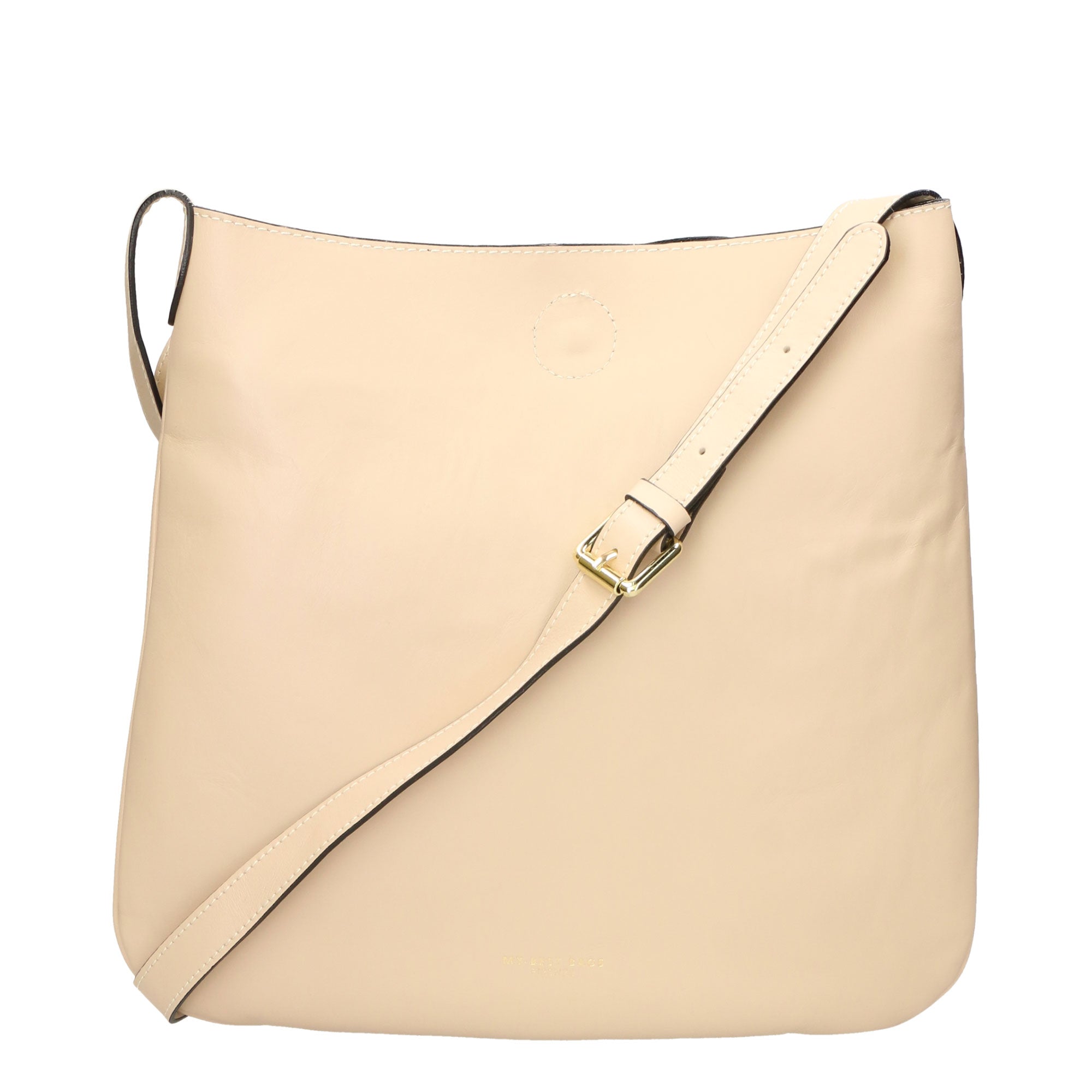 Borsa a tracolla da donna 100% pelle MYB-6030-FW-1183 BEIGE My Best Bag