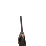 Wally Borsa a spalla da donna Vera pelle 06869-D28 NERO Gave Lux