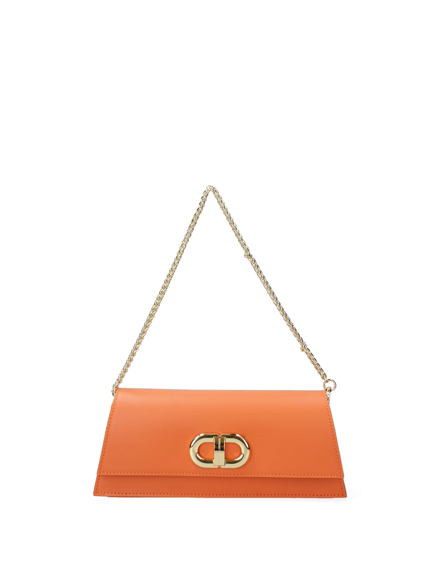 Borsa a spalla da donna Vera pelle 07313-L811 ARANCIO Roberta Rossi