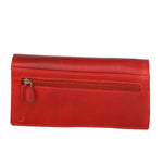 Portafoglio da uomo in vera pelle RFID HILB-V-102-ROSSO Hill Burry