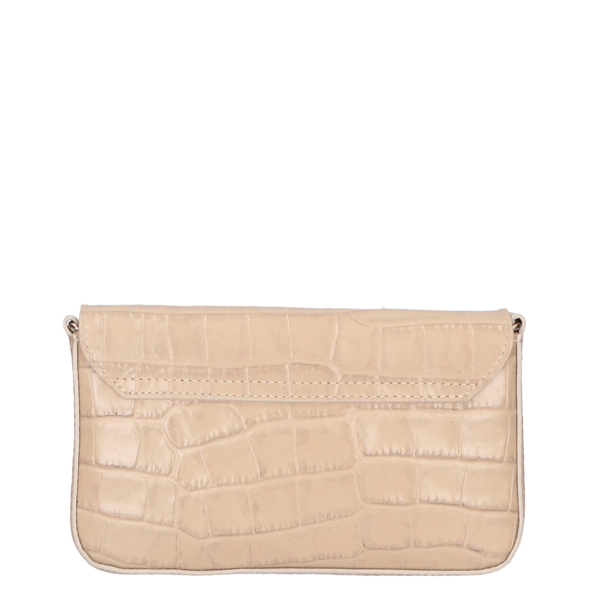 Borsa a mano da donna Vera pelle croco MYB-7021-SS-C37 BEIGE My Best Bag