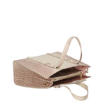 Borsa a mano da donna Vera pelle effetto coccodrillo MYB-8005-FW-SAFARI My Best Bag