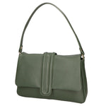 Jasmine Borsa a spalla da donna Vera pelle 06496-214 VERDE SCURO Gave Lux