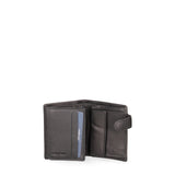 Portafoglio uomo in vera pelle Casual EC7641-82-NERO EC Contemporaly COVERI