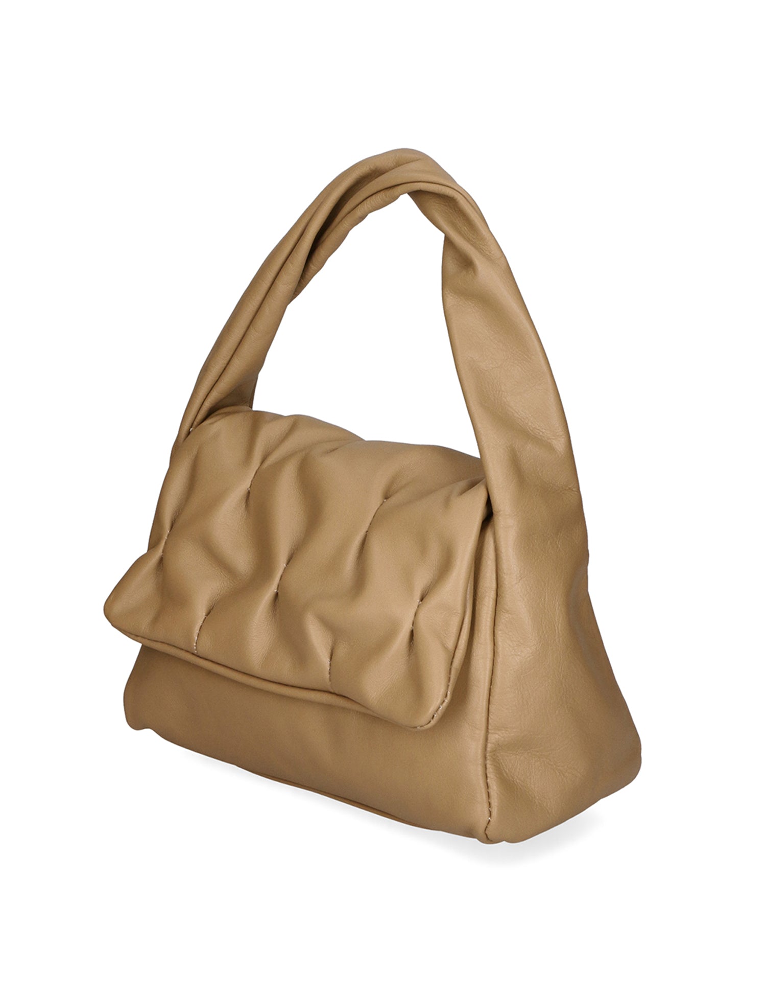 Adelaide Borsa a spalla da donna Vera pelle 04494-S05 TAUPE CHIARO Gave Lux