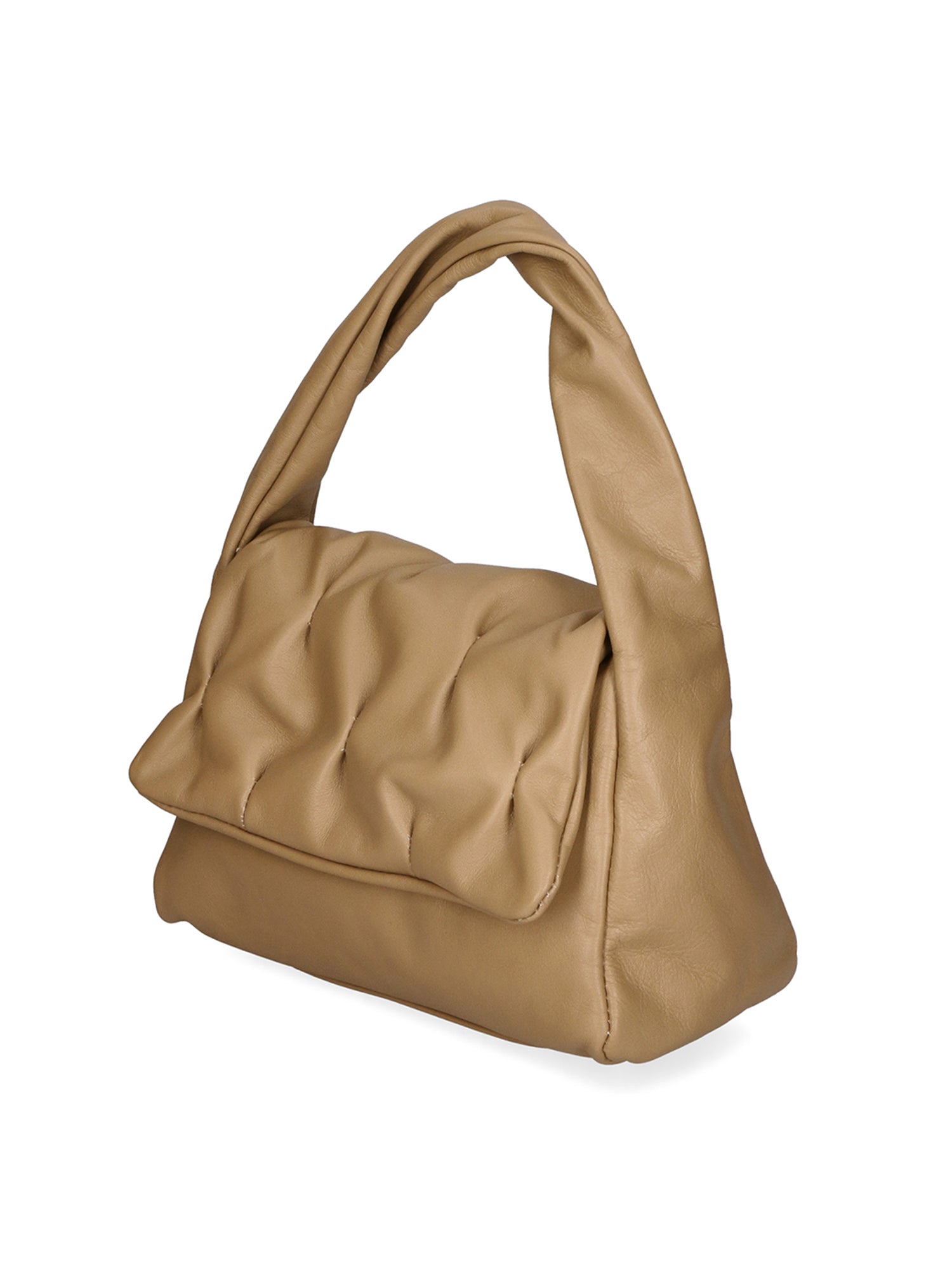 Adelaide Borsa a spalla da donna Vera pelle 04494-S05 TAUPE CHIARO Gave Lux