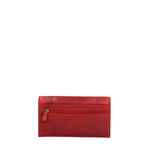 Portafoglio da uomo in vera pelle Casual HILB-5009-ROSSO Hill Burry
