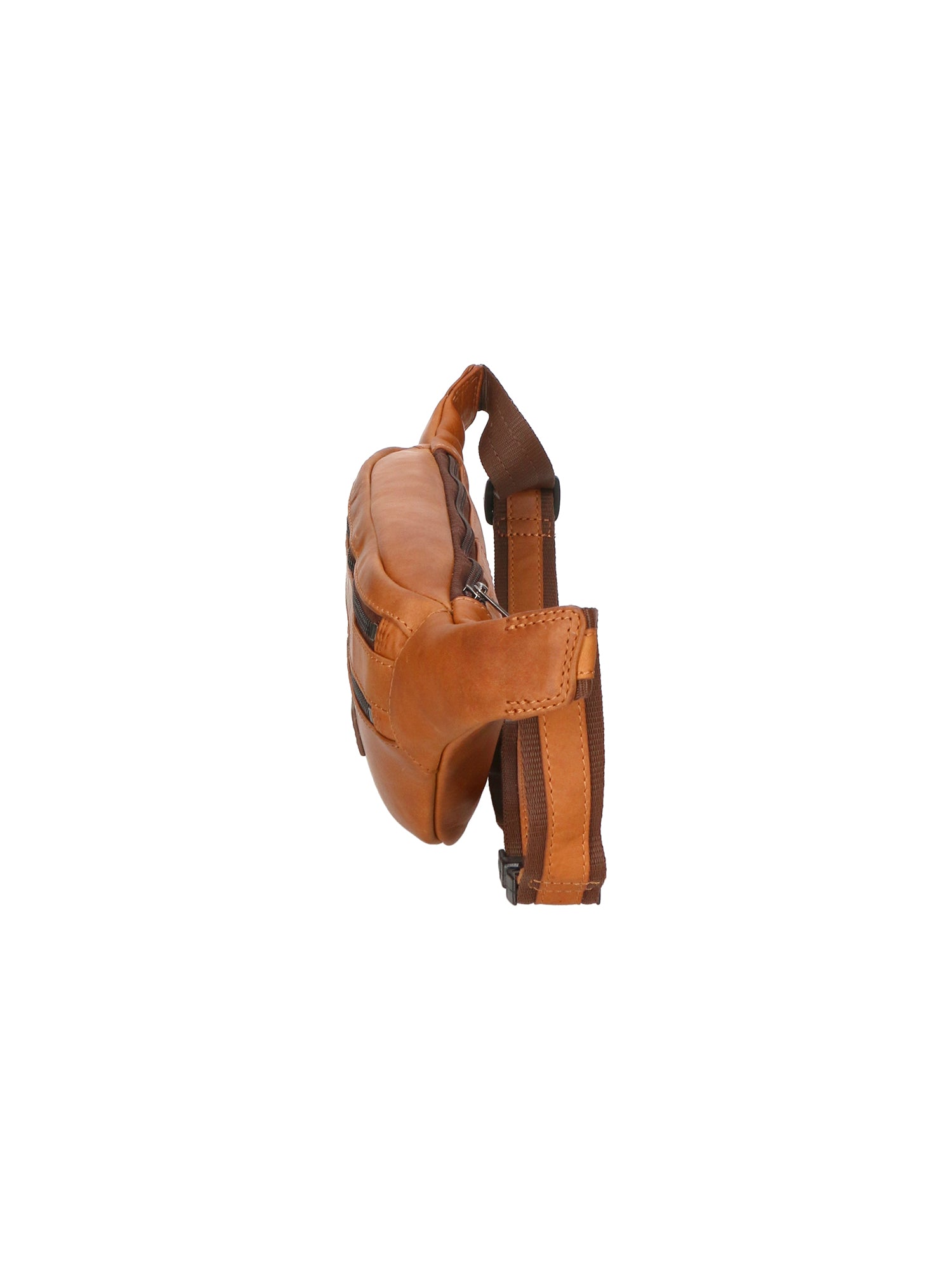 Borsa a tracolla da uomo Vera pelle RFID HILB-3108-CUOIO Hill Burry