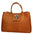 Ascoli Borsa a mano da donna Pelle stampata cocco 7718-CUOIO COGNAC Gave Lux