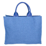 Allison Borsa a spalla da donna Paglia e pelle 05117-530 S22 BLUETTE Gave Lux