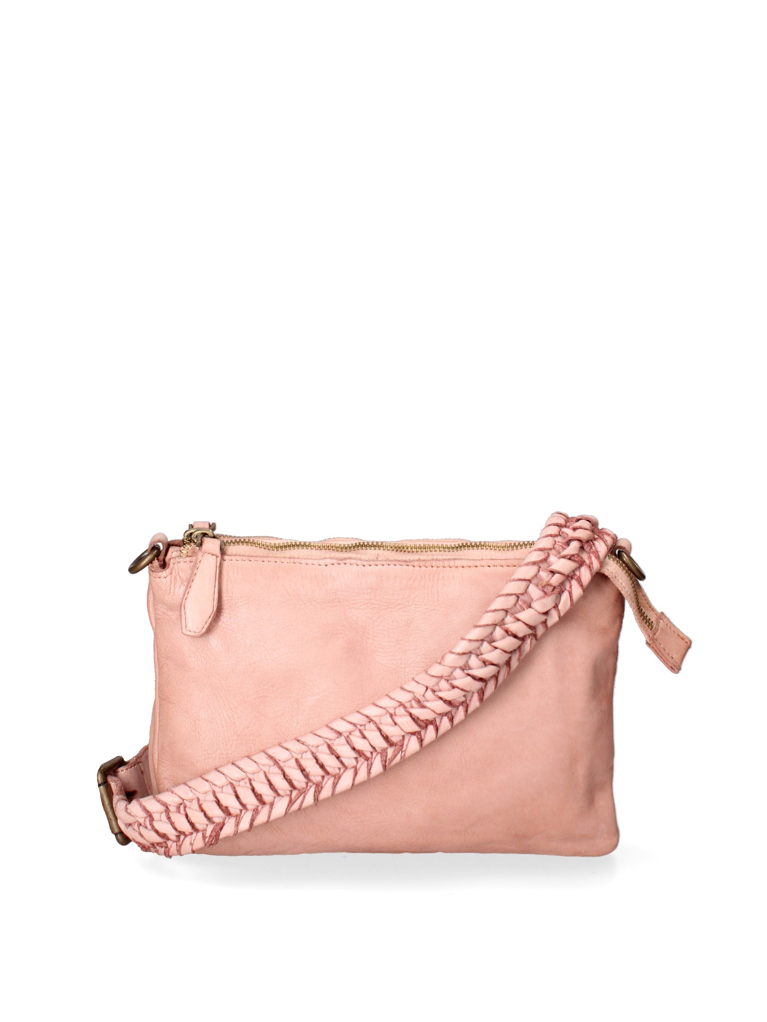 Lucca Borsa a tracolla da donna Vera pelle 1001-D13 ROSA Gave Lux