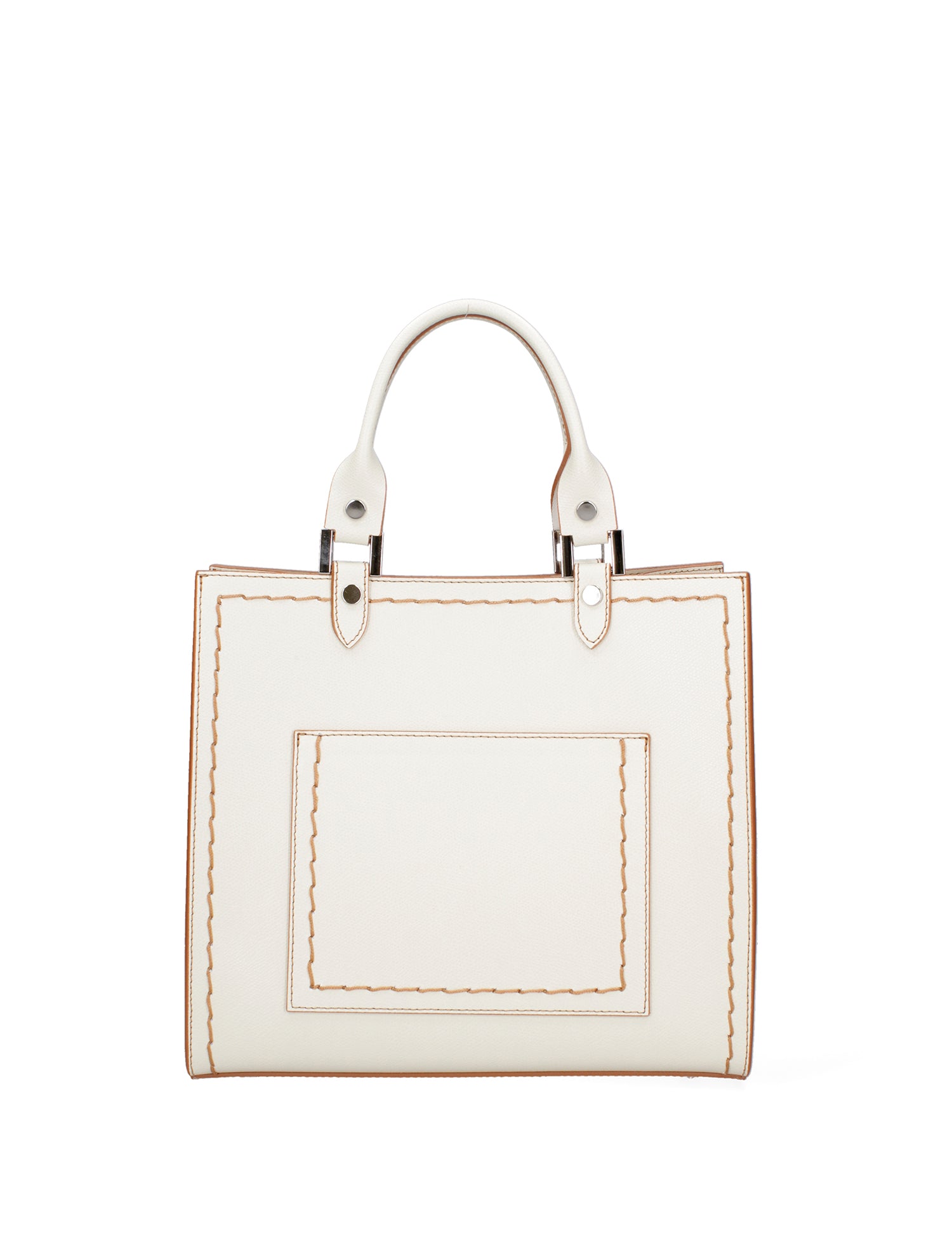 Borsa a mano da donna 100% vera pelle 07262-P 602 BEIGE Roberta Rossi