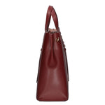 Borsa a mano da donna 100% pelle MYB-8001-FW-PL34 BORGOGNA My Best Bag