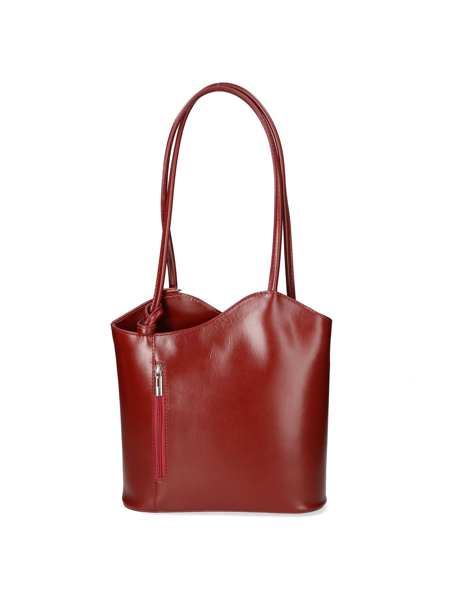 Fabiola Borsa a spalla da donna 100% pelle 9039-ROSSO RED Gave Lux