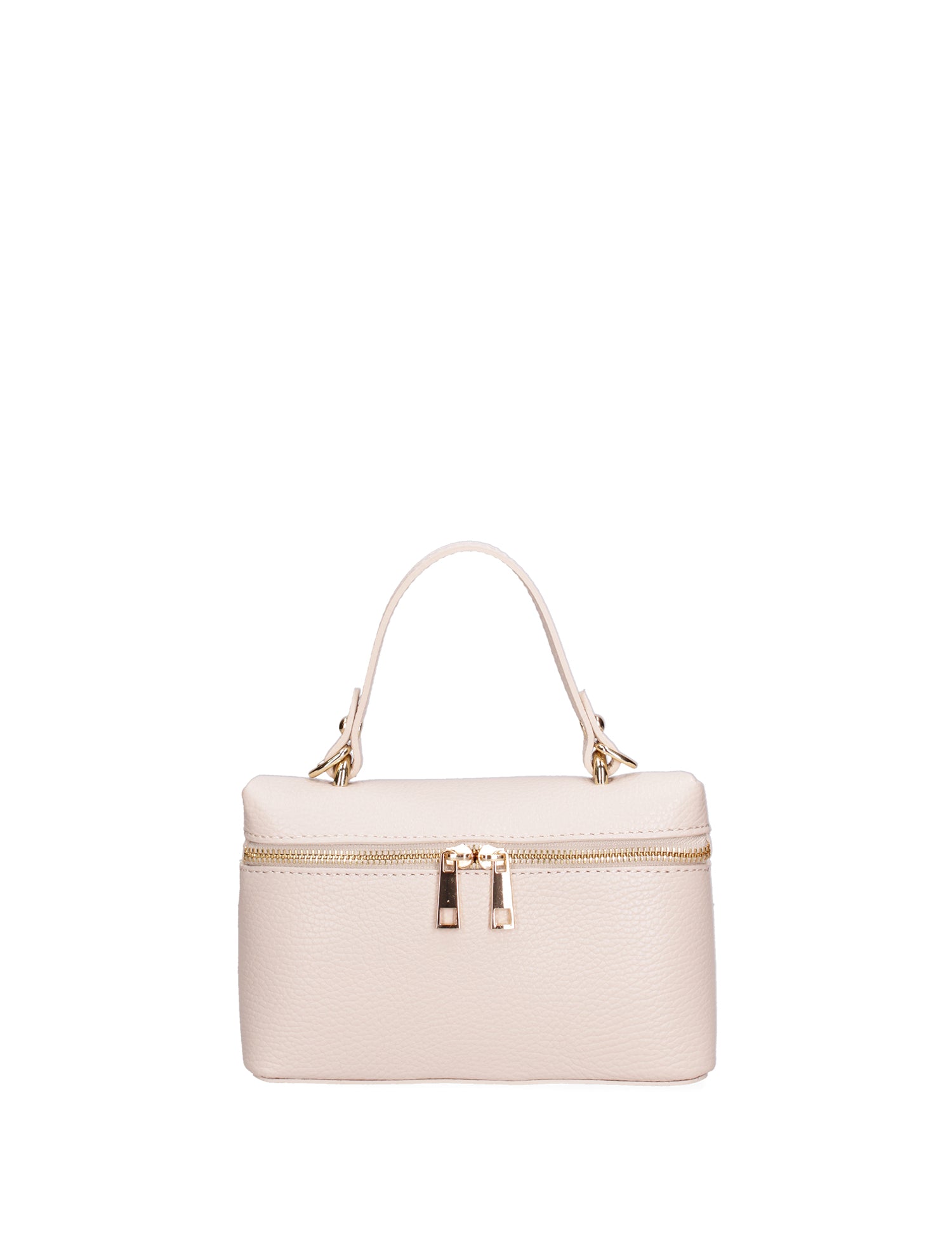 Borsa a mano da donna Vera pelle 07160-D37 LATTE Roberta Rossi