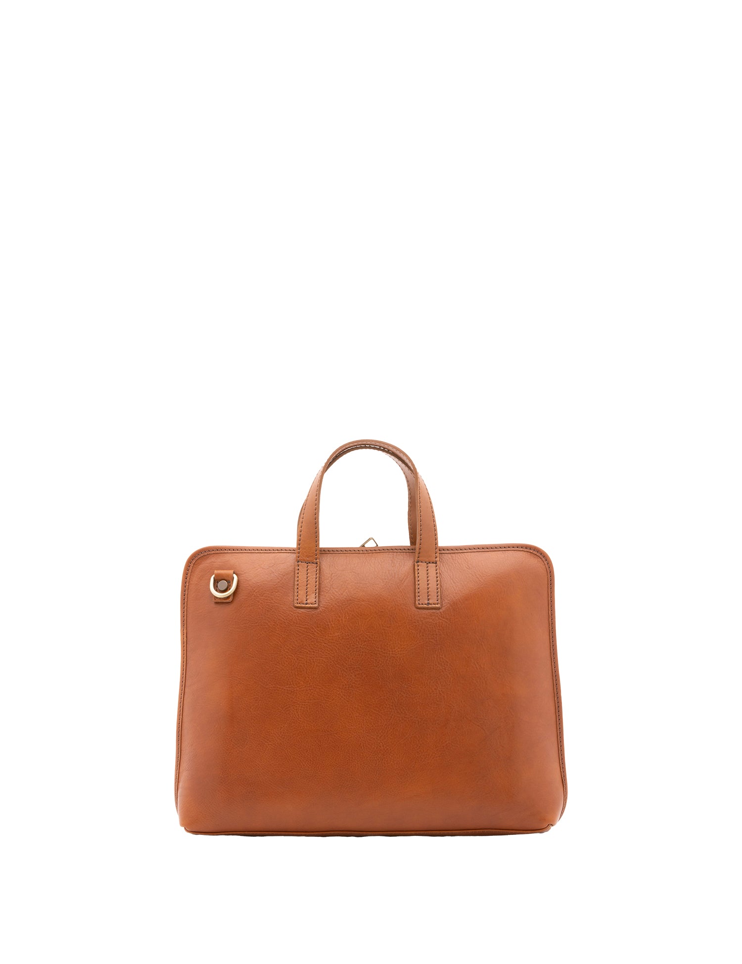 Borsa a mano unisex in vera pelle 100% cotone 4453-MIELE Alessia Firenze