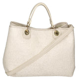 Borsa a mano da donna Paglia & Pelle MYB-05168-SS-148+D37 LATTE My Best Bag
