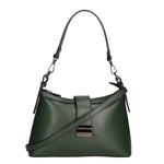 Aurelia Borsa a spalla da donna Vera pelle 05694-PL14 VERDE Gave Lux