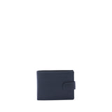 Herrenbrieftasche aus echtem Leder, Made in Italy, 9,5 x 12 x 2 cm