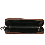 Phoebe Portafoglio da donna Vera pelle 528071-T.MORO DARK BROWN Gave Lux