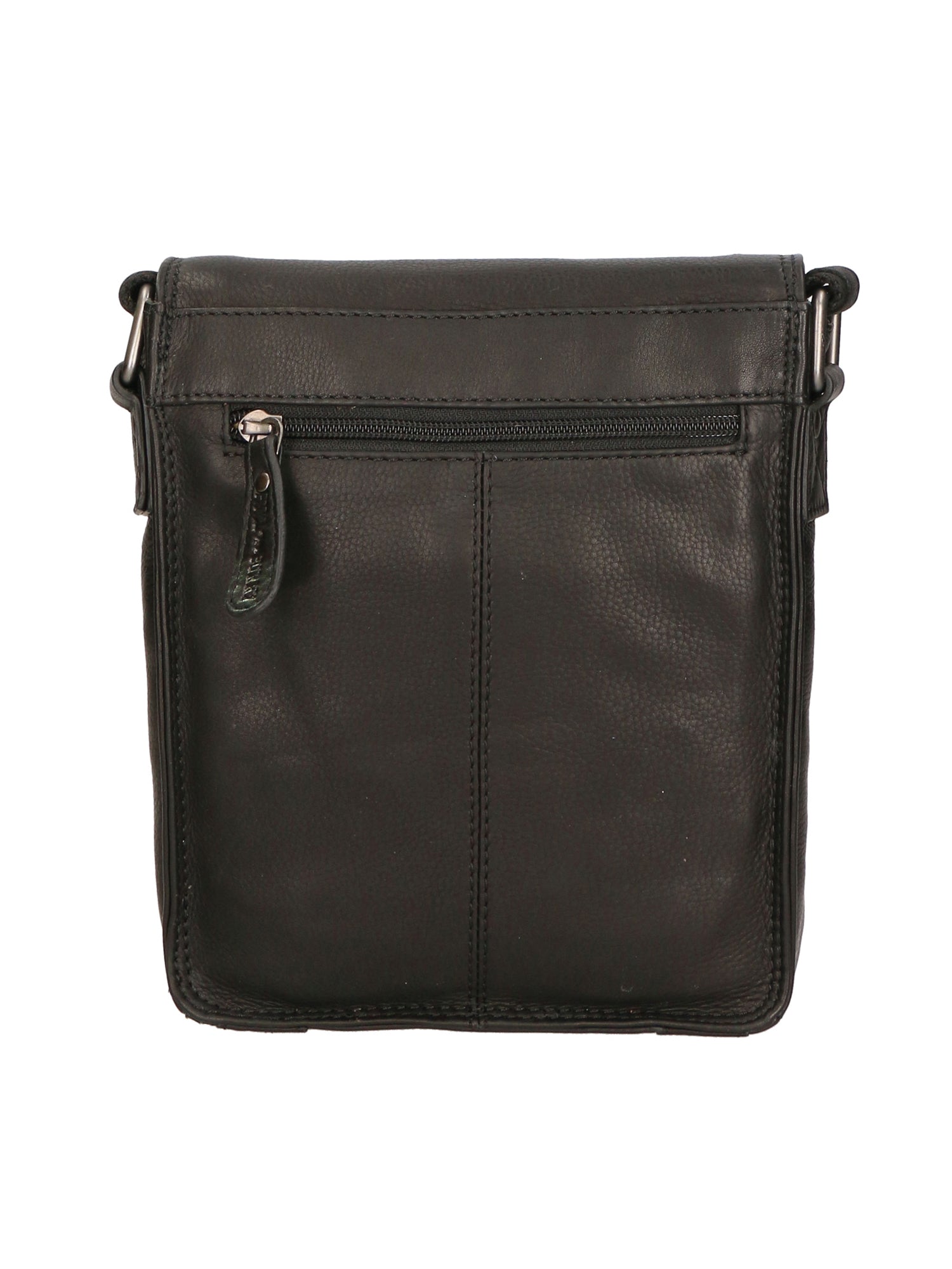 Borsa a tracolla da uomo 100% vera pelle HILB-3183-NERO Hill Burry