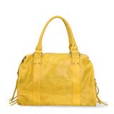 Elara Damen Schultertasche Echtleder 06090-018 Mittelgrau