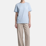 T-shirt in 84% Cotone 16% Elastan Blu
