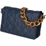 Aurélia Borsa a spalla da donna Vera pelle 04542-S24 BLU JEANS Gave Lux